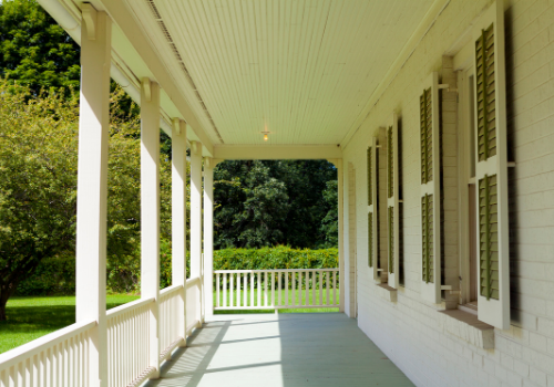 front porch roof